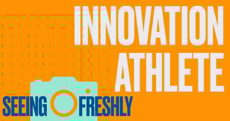 a camera and a camera with the words,'being a professional athlete, is