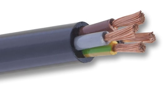 a close up of a close up of a cable with a cable Kabel Metal Indonesia