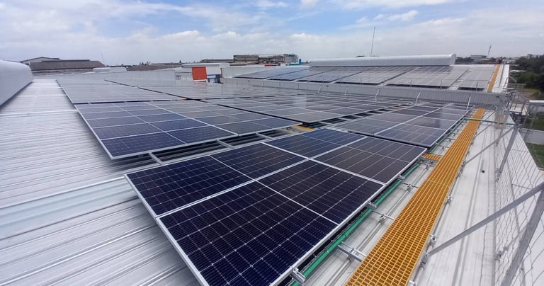 หนึงในผลงานการติดตั้งจากกรีนเนเจอร์โกลโบล