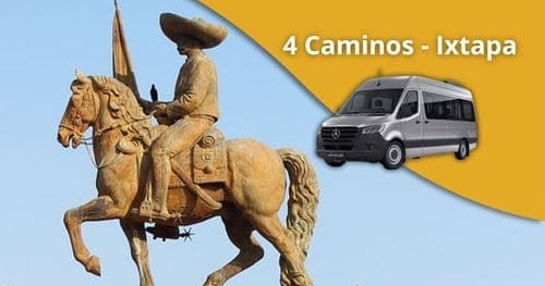 Transporte de cuatro caminos a ixtapa