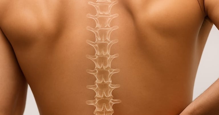 Lower back pain and stiffness worsened in the morning- common AS symptoms.