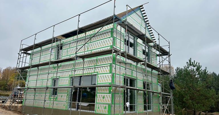 Namas apšiltilntas FF-PIR