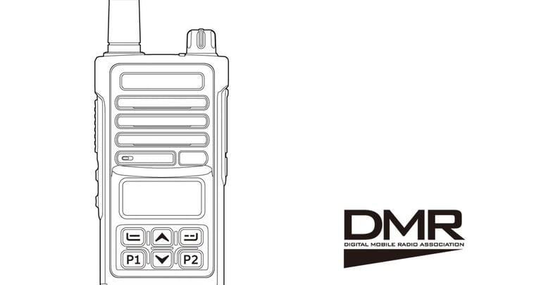 DMR Radio Handheld Type with Digital mode