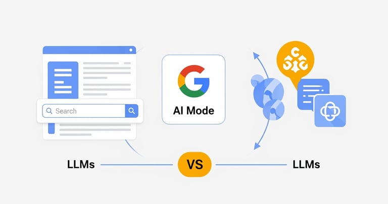 Google AI Model VS Traditional Search