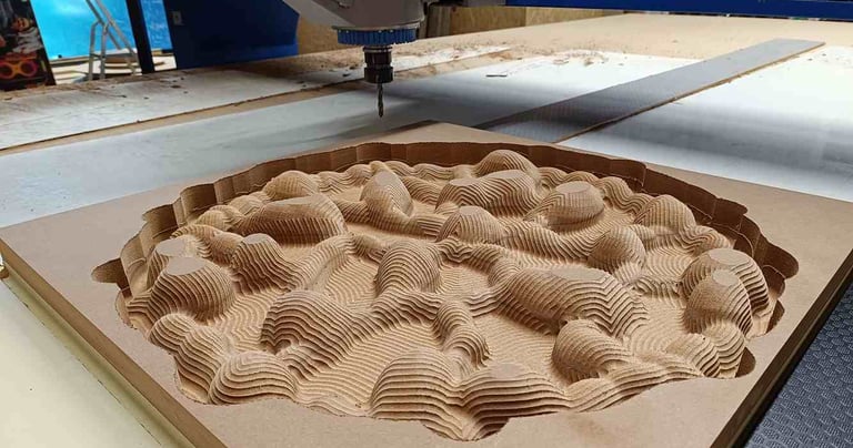3D Formu Frezavimas