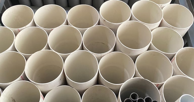a bunch of different types of pipes and pipes Distributor Pralon