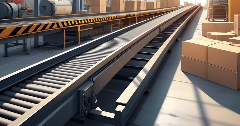 Imagen Alusiva a una banda transportadora.