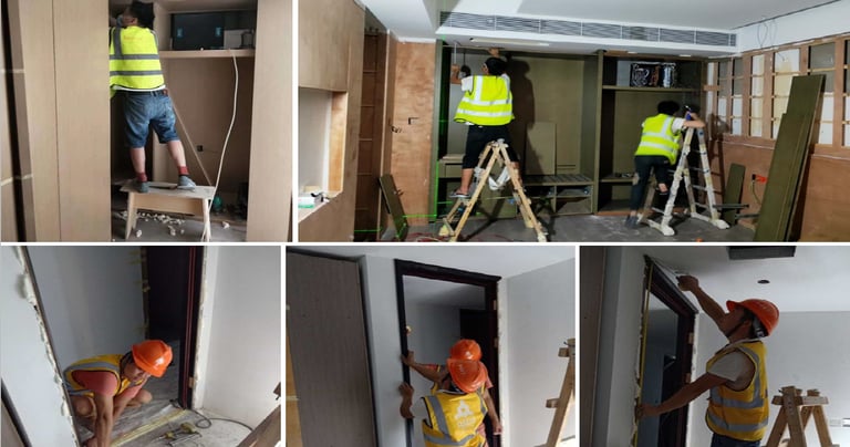 furniture fitment installation