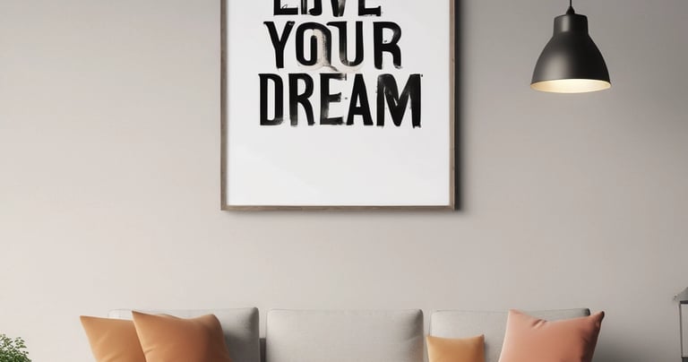 Close-up of a tablet showing colorful digital art illustrations.