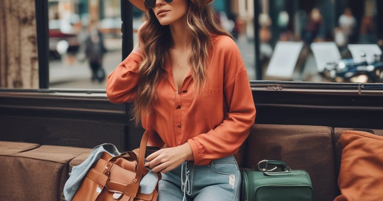 Close-up of colorful fitness gear including a yoga mat and dumbbells.