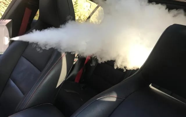 Disinfect Fog your Car