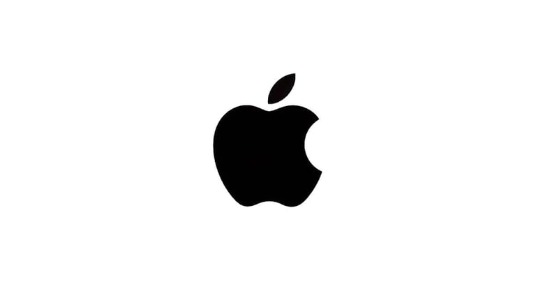 Apple Logo Icon.