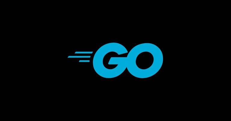 Go (Golang) Logo Icon.