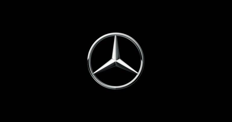 Mercedes-Benz Logo Icon.