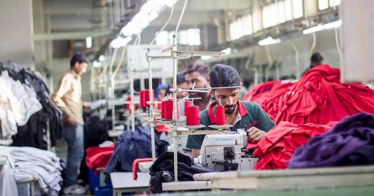 bulk production, making clothes, manufacturing apparel
