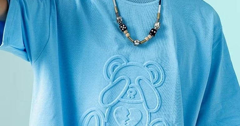 emboss printing, printing on clothes, customized clothes