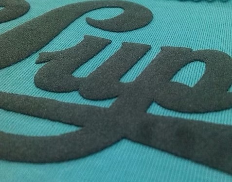 SUEDE PATCH, clothing manufacturer