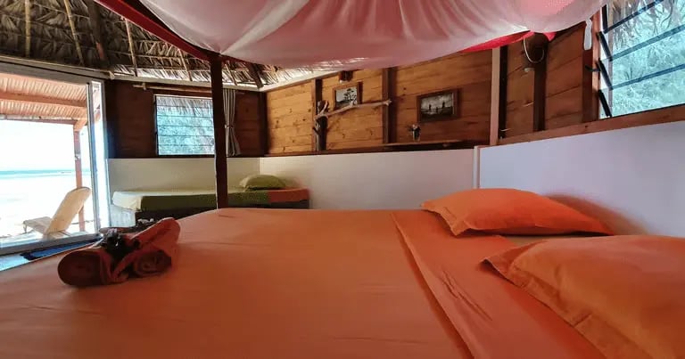 Bungalow avec terrasse à l’Ocean Lodge à la Baie de Sakalava à Diego-Suarez Madagascar