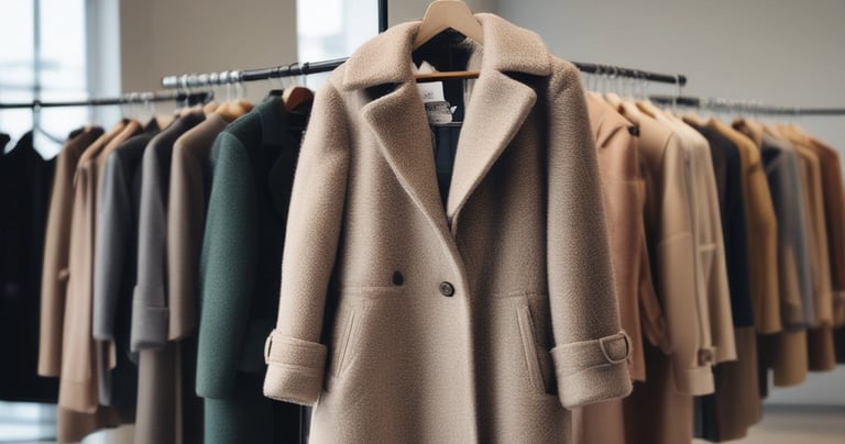 A close-up of high-quality fabric used in jackets.