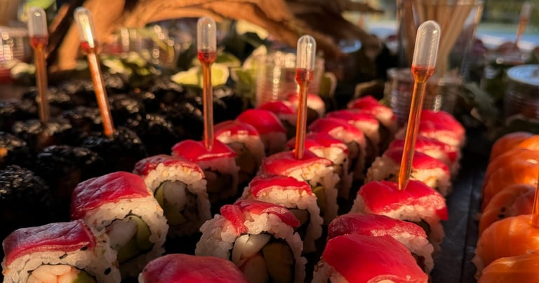 un cátering de sushi a barcelona, producte de qualitat i fresc