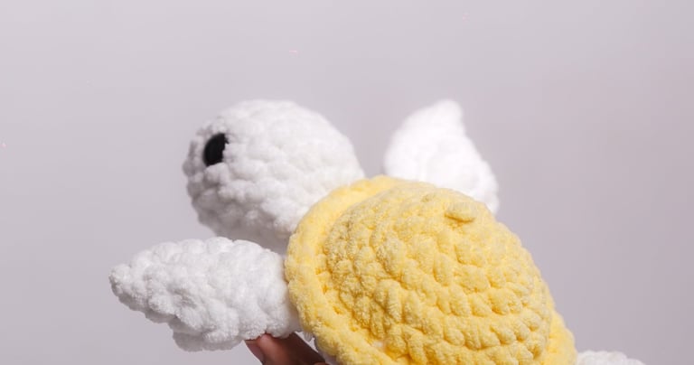 Chonky Turtle Plushie from Munnsense Gift Shop