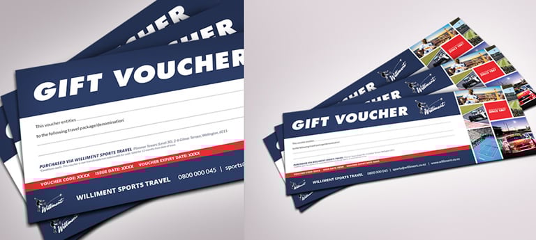 Custom printed Tickets and Vouchers