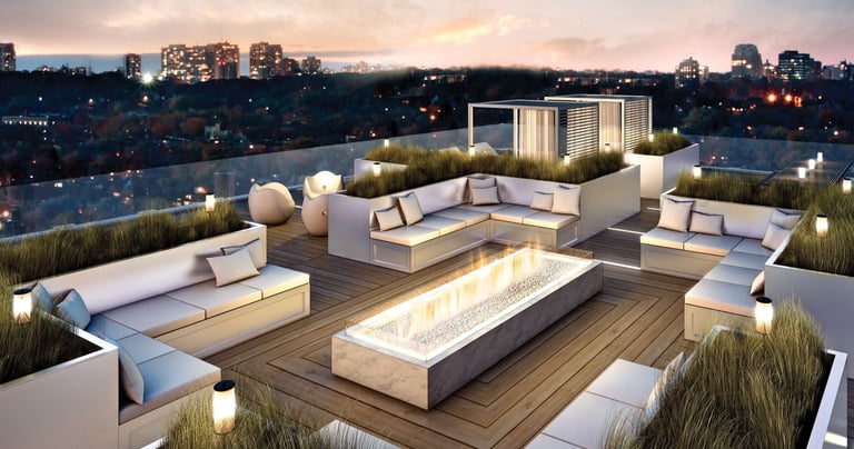 Rooftop landscaping Marbella