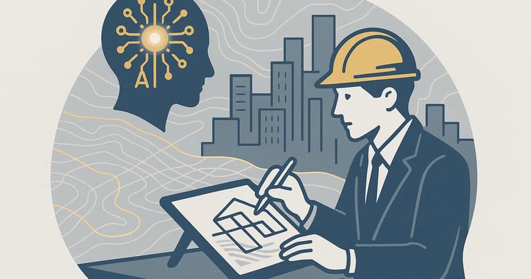 a man in a hard hat and a hard hat