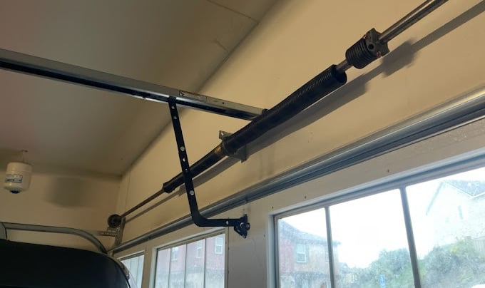 garage door spring replacement from Simmons Garage Doors in Santa Clarita