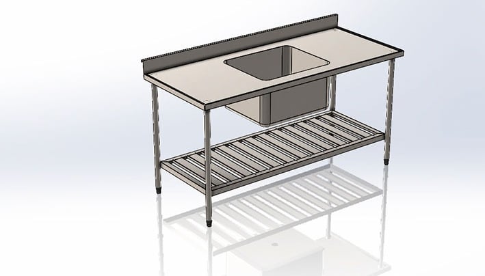 Pia Industrial Cuba Centro Inox