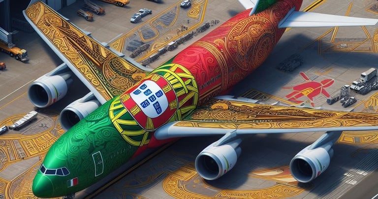 Envíos de Portugal a México vía aérea