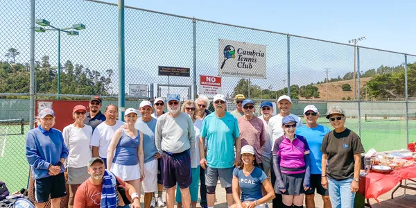 Cambria Tennis Club members