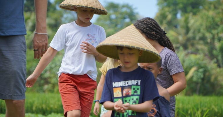 Bali educational farming