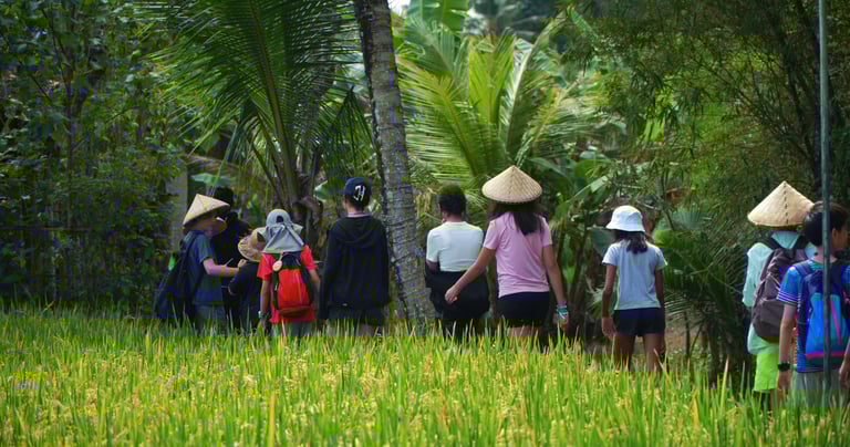 Bali educational farming