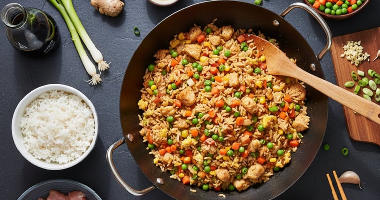 Easy Chicken Fried Rice Recipe | Better Than Takeout