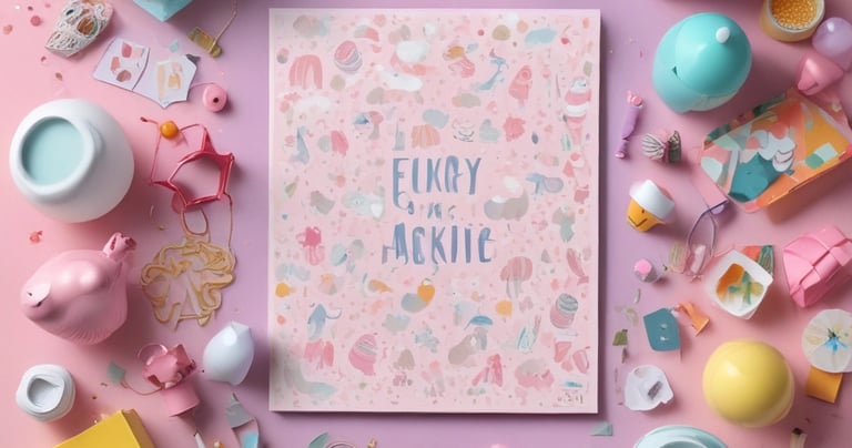 Brightly wrapped return gifts with playful ribbons sitting on a cheerful table.