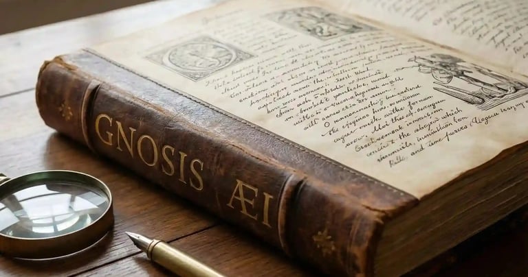 a rendering of the SCG witchery's true Gnosis AEI grimoire