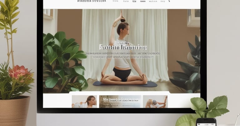 picture of laptop showing email newsletter