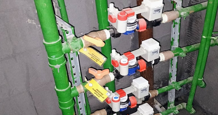 Identificação e correção de vazamentos