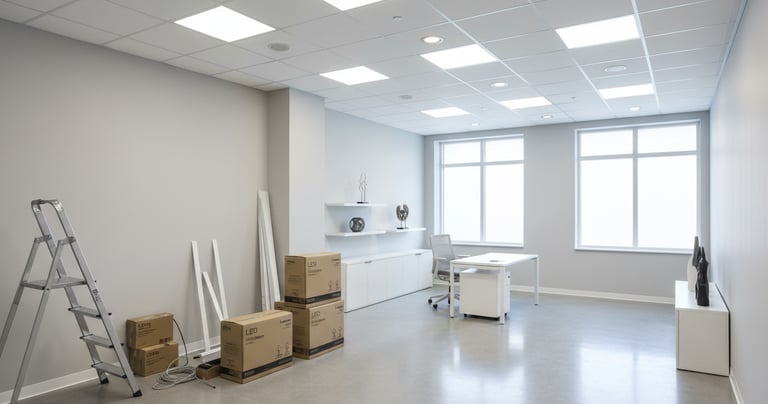 Commercial LED lighting upgrades