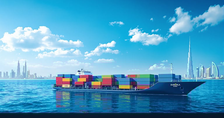 envios de dubai a mexico maritimo consolidado