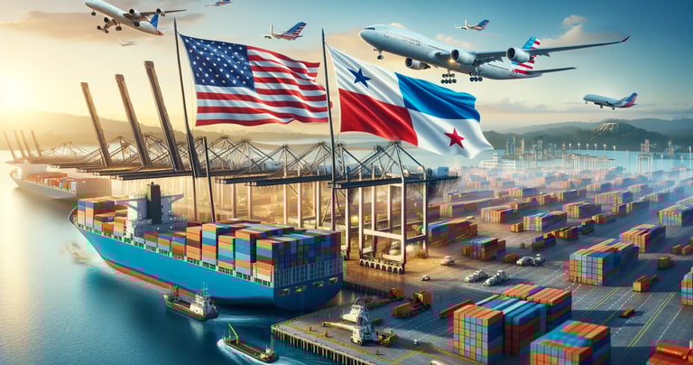 Envios a Panama de Dubai vi marítima