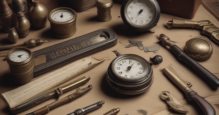 An elegant assortment of leather goods, highlighting craftsmanship.