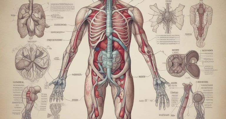 A collection of health supplement containers placed on a wooden tray with a decorative sprig of flowers. The large jar on the left displays a product labeled 'Estreñigran', while two smaller bottles on the right are labeled 'REDU Gran Plus' and 'COLON Cleanser'. The setting has a light gray background with a lavender surface.