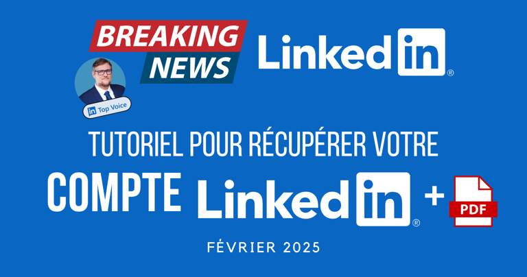 Newsletter sur comment récupérer un compte LinkedIn suspendu