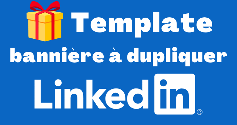 Template de bannière LinkedIn sur CANVA