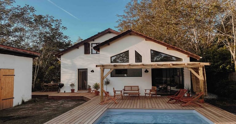 Réservation de la Maison familiale Alba à St-Vincent-de-Tyrosse dans les Landes Location saisonnière