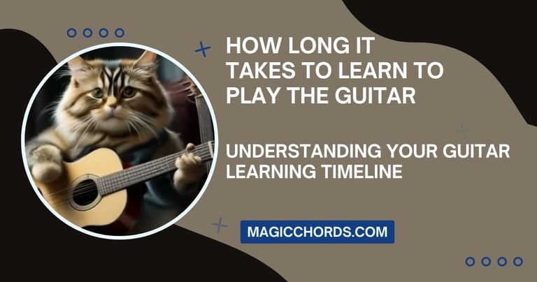How long it takes to learn guitar?