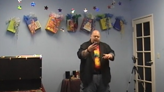Doodad the Funny Las Vegas Kids Magician Performs at a Birthday Party