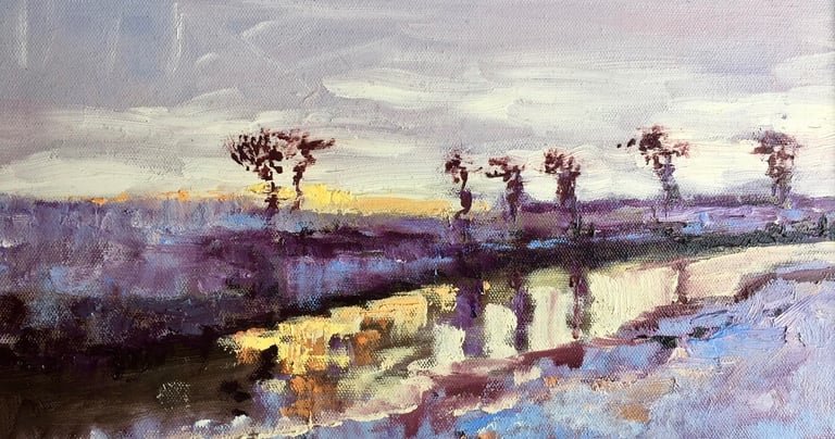 The river Avon at Malmesbury